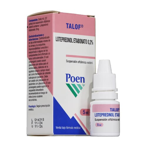 TALOF FRASCO X 5 ML (LOTEPREDNOL)