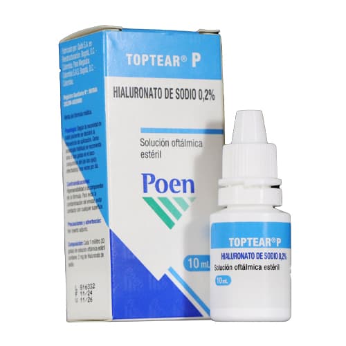 TOPTEAR P FRASCO X 10 ML (SODIO HIALURONATO)