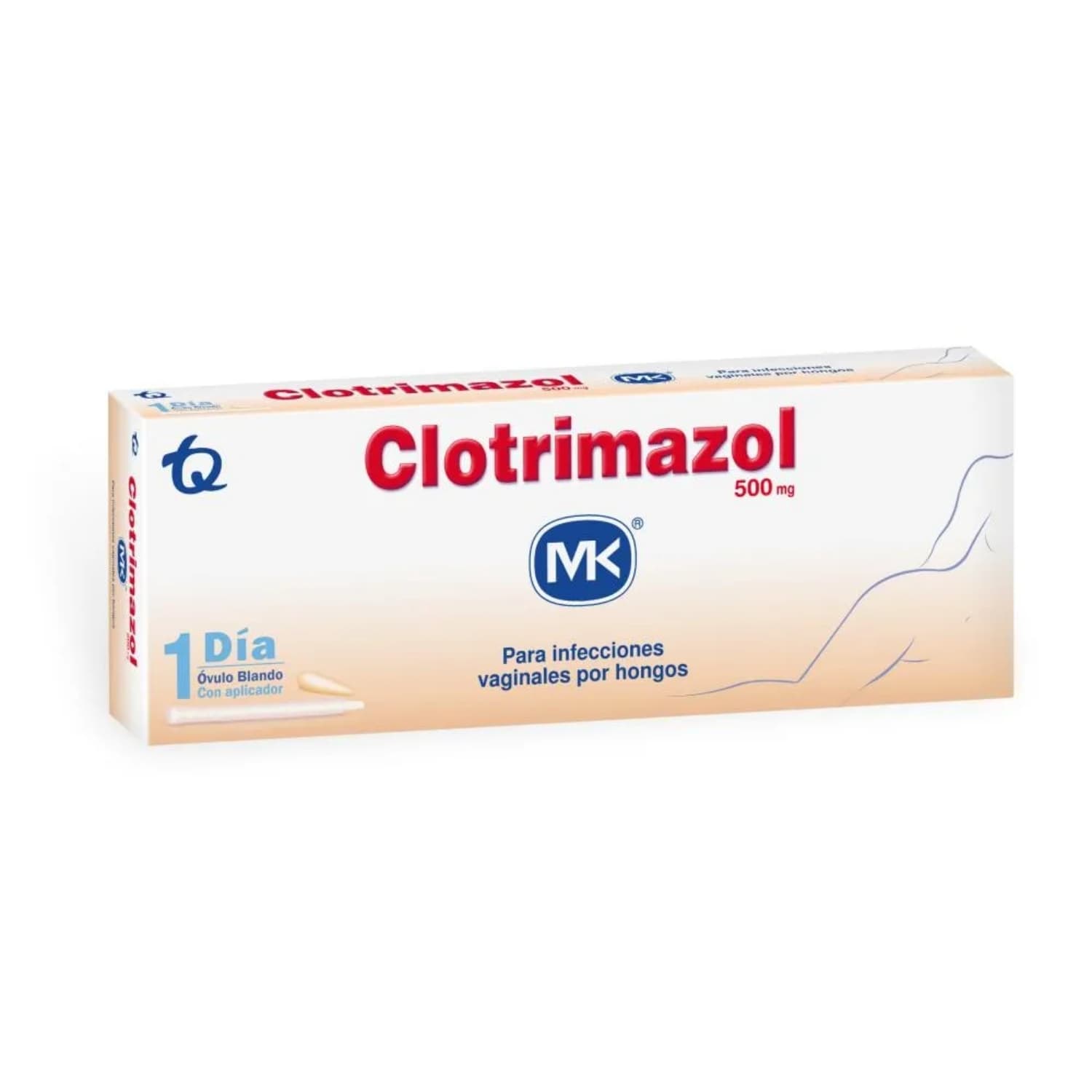 CLOTRIMAZOL MK 500MG OVULOS CJX1OVU CJX1OVU (CLOTRIMAZOL MK 500MG OVULOS)