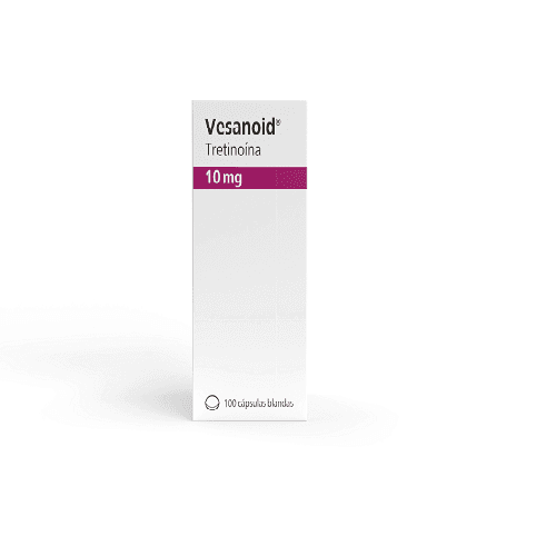 VESANOID 10 MG CAPSULA. CAJA X 100 CAPS CJA X 100 CAPS (TRETINOINA (RETINOICO ACIDO))