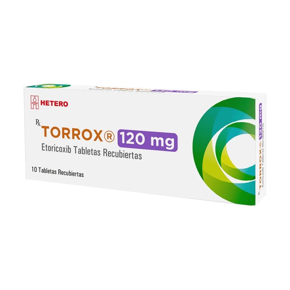 TORROX 120 MG CJA X 10 TAB CJA X 10 TAB (ETORICOXIB)