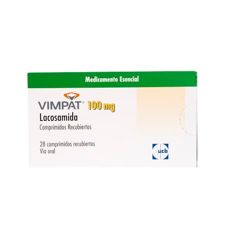 VIMPAT 100 MG X 28 TAB (LACOSAMIDA)