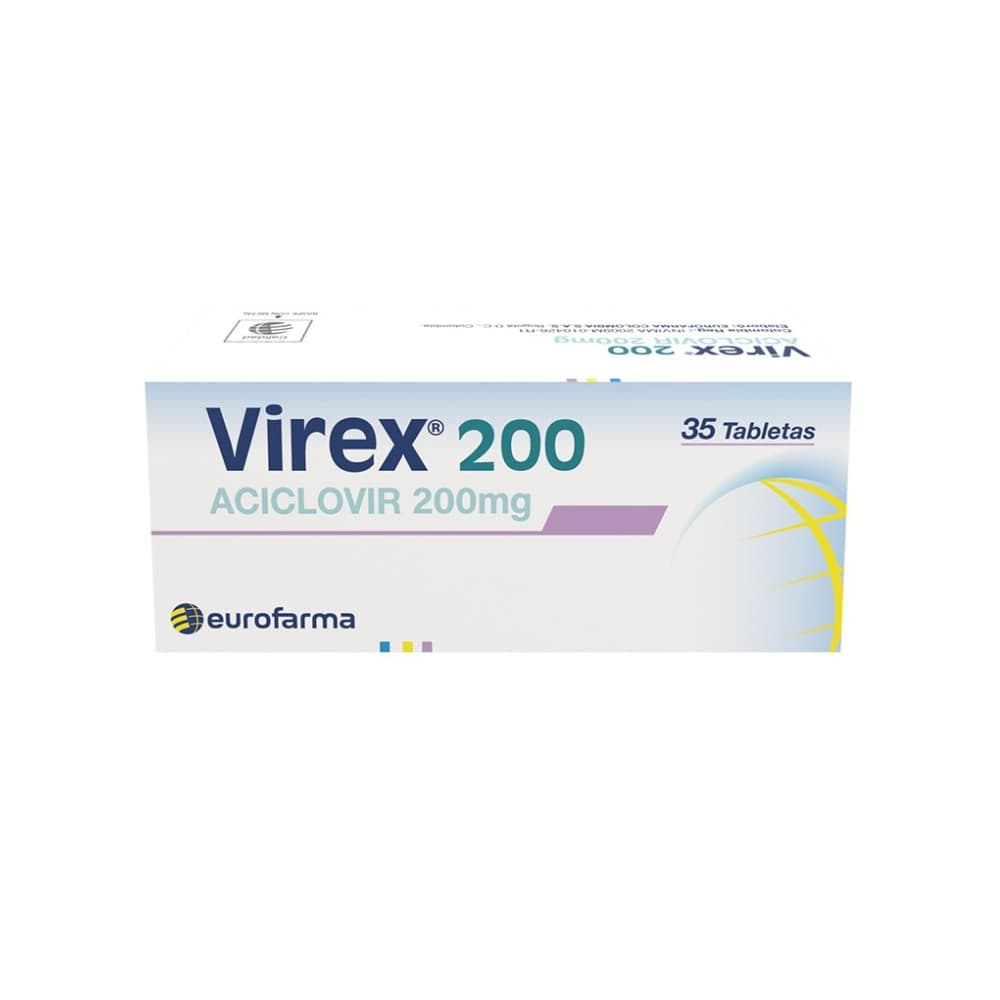 VIREX 200 MG CJA X 35 TAB CJA X 35 TAB (ACICLOVIR)