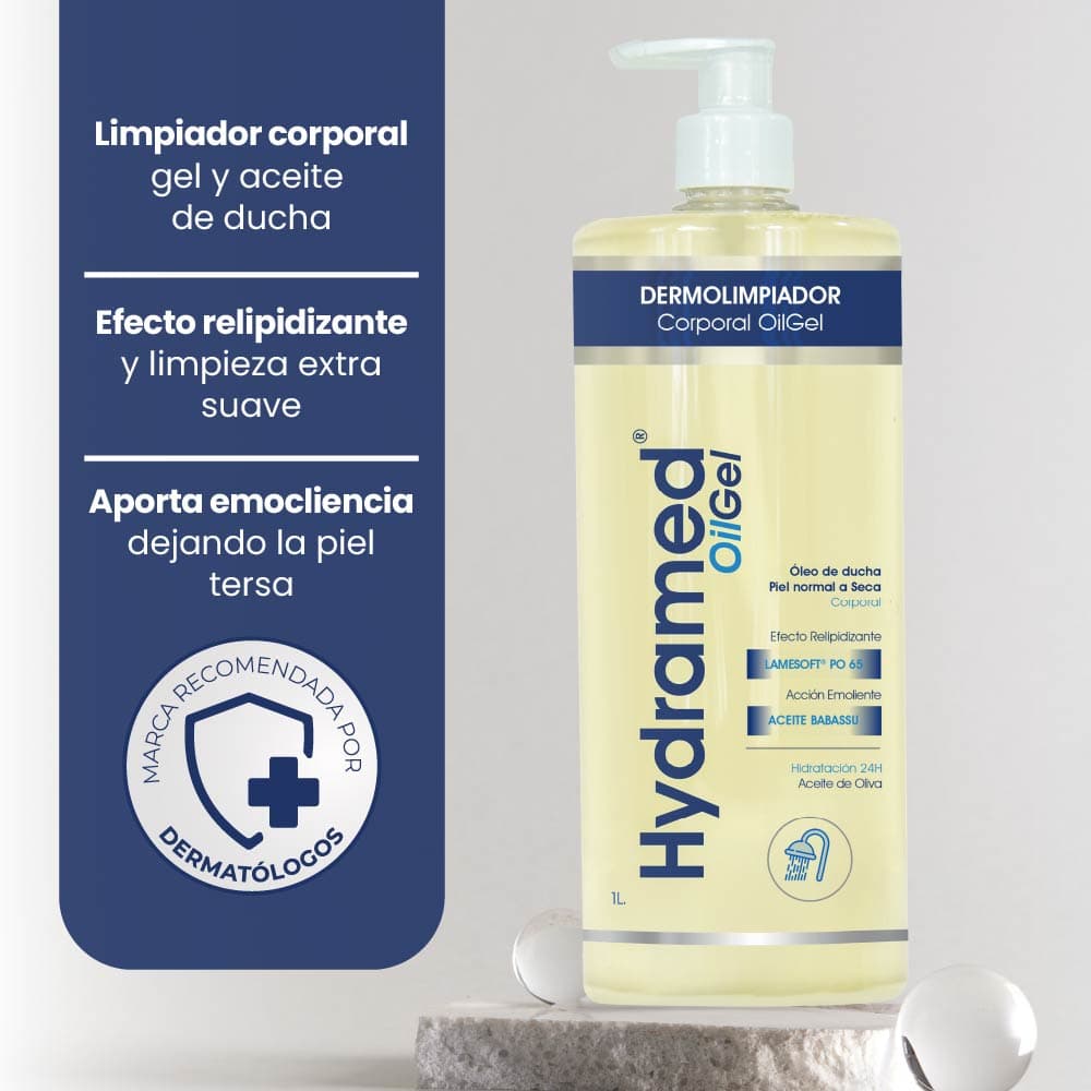HYDRAMED OIL GEL FRASCO X 1 LITRO