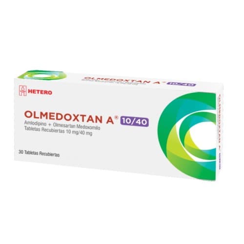 OLMEDOXTAN A 10/40 CJA x30 TAB (AMLODIPINO+OLMESARTAN)