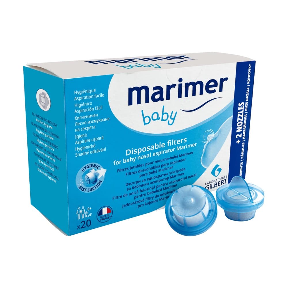 MARIMER ASPIRADOR NASAL CON FILTRO CAJA X 1 UNIDAD