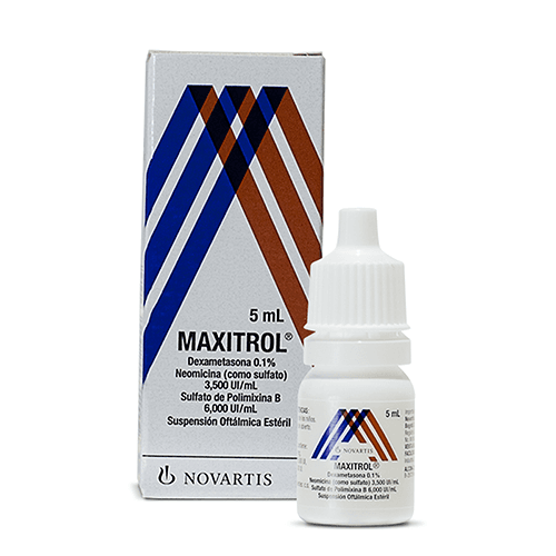 MAXITROL SUSPENSION OFTALMICA ESTERIL FRASCO X 5 ML
