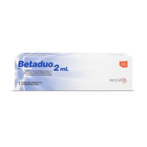 BETADUO 2 ML JERINGA PRELLENADA CAJA X 1 AMP