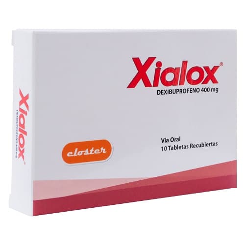 XIALOX 400 MG CAJA X 10 TAB (DEXIBUPROFENO)