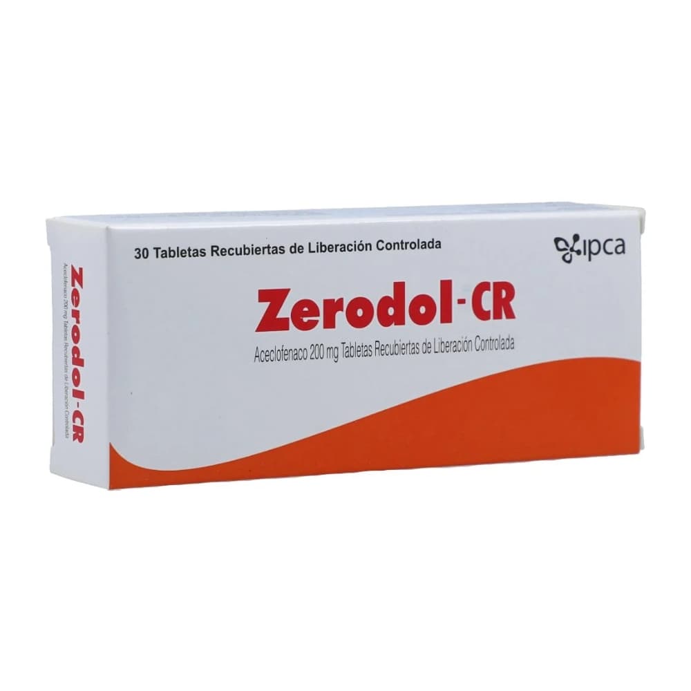 ZERODOL CR 200 MG X 30 TAB X 1 BLISTER (ACECLOFENACO)