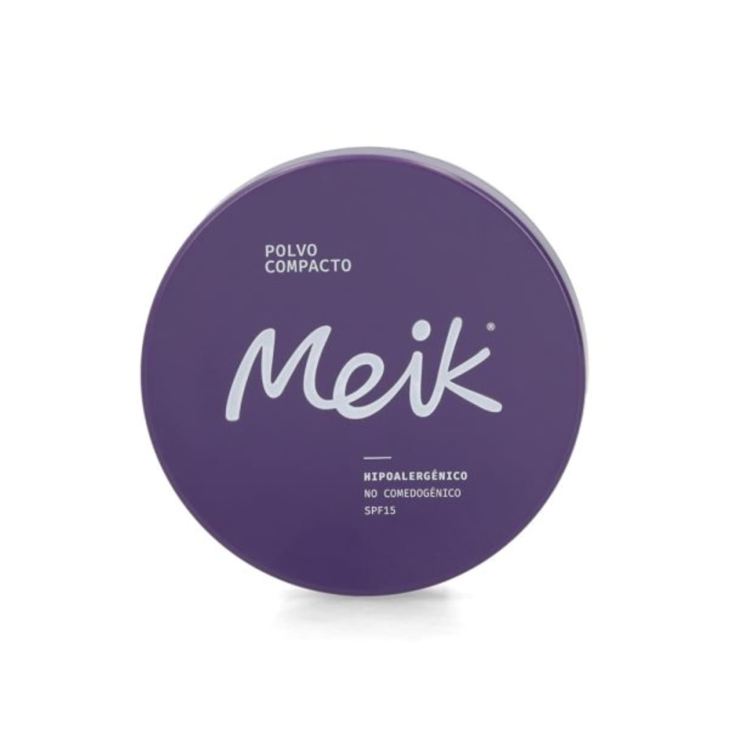 POLVO COMPACTO MEIK TONO OSCURO ESTUCHE X 12,5 GR