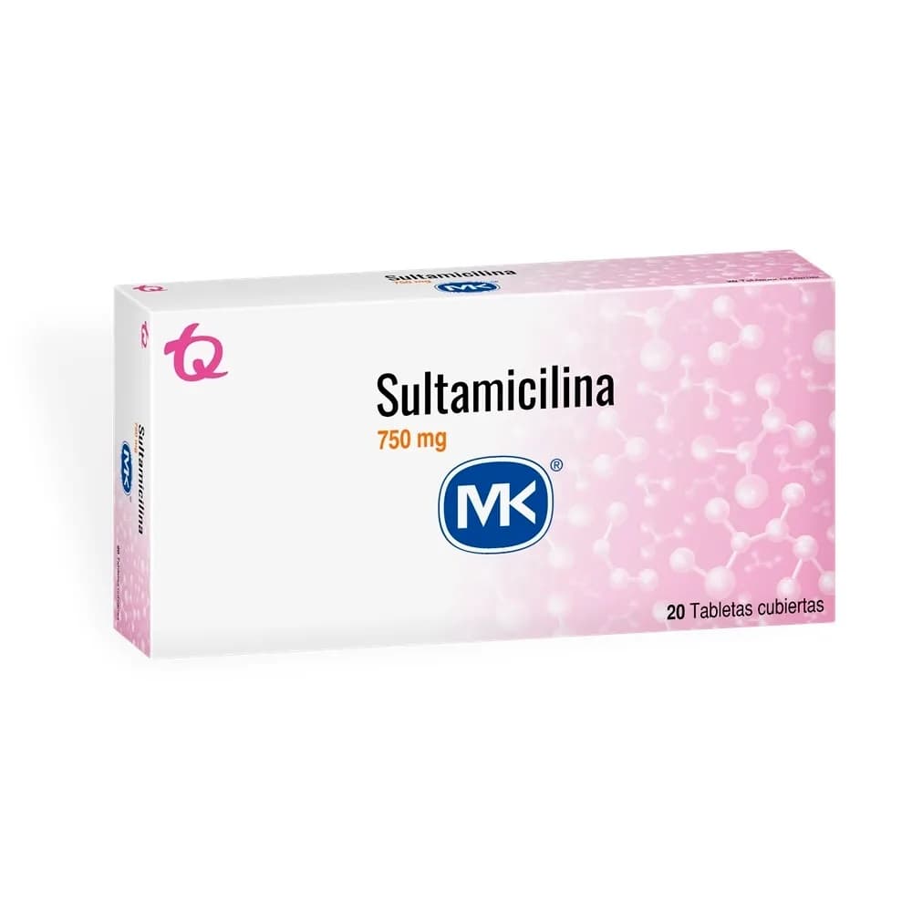 SULTAMICILINA MK X750MG CAJX20TAB CAJX20TAB (SULTAMICILINA)