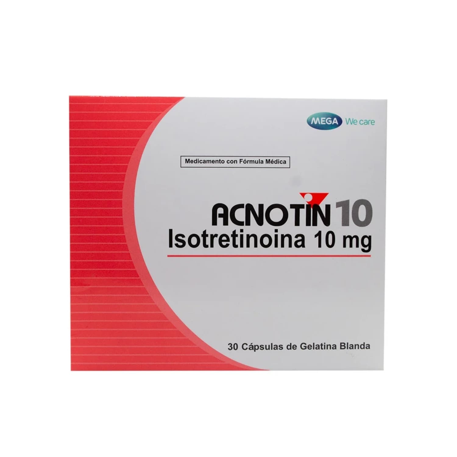 ACNOTIN 10MG CAJA X 30 CAP (ISOTRETINOINA)