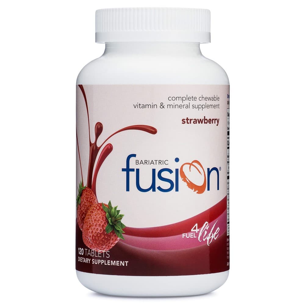 MULTIVITAMINICO BARIATRIC FUSION X 120 TAB FRESA TARRO X 120 TB MASTICABLES (MULTIVITAMINICO)