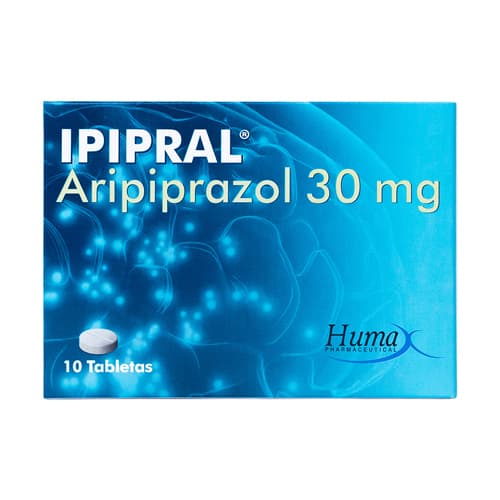 IPIPRAL (ARIPIPRAZOL) TAB 30 MG CAJA X 10 TAB CAJA X 10 TABLETAS