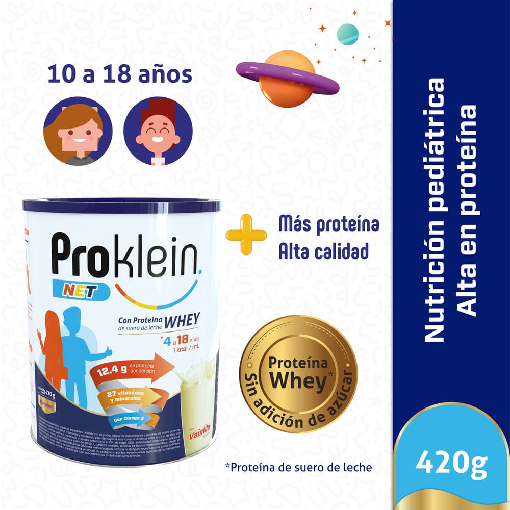 PROKLEIN NET LATA X420G VAINILLA LATA (MULTIVITAMINICO)