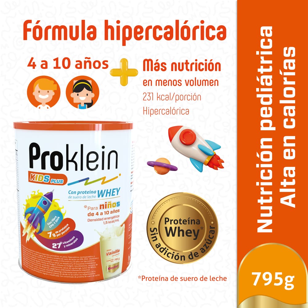 PROKLEIN KIDS PLUS X 795G VAINILLA LATA (MULTIVITAMINICO)