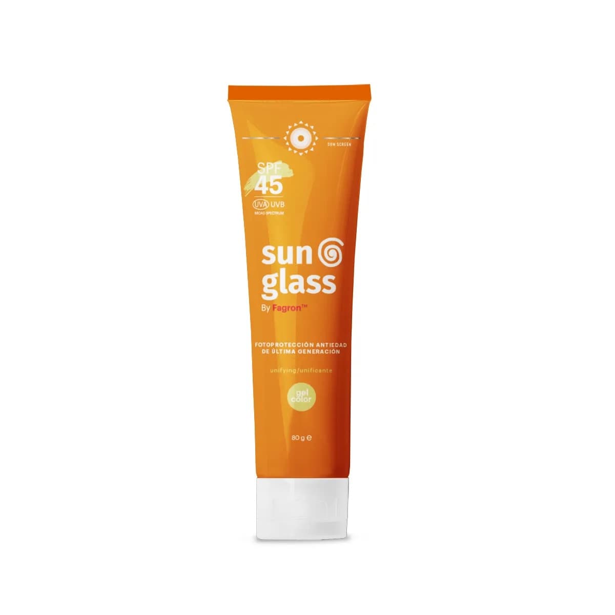 SUNGLASS GEL COLOR TUBO COLAPSIBLE X 80 G TUBO COLAPSIBLE X 80 G