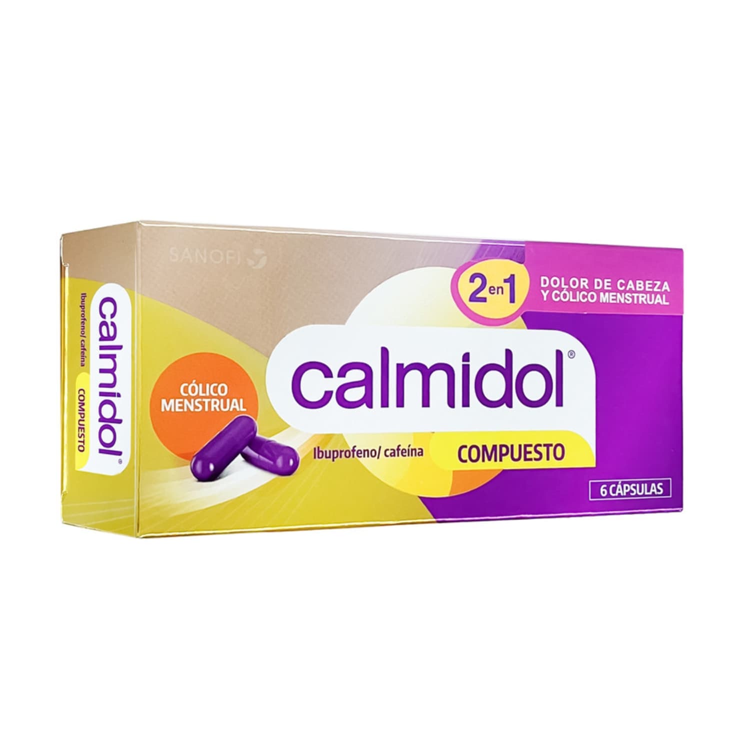 CALMIDOL COMPUESTO X 6CAP CAJA X 6 TAB