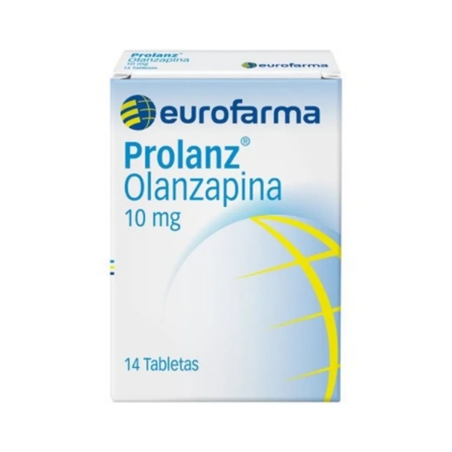 PROLANZ 10MG CJA X 14TAB CAJA X 14TAB (OLANZAPINA 10MG)
