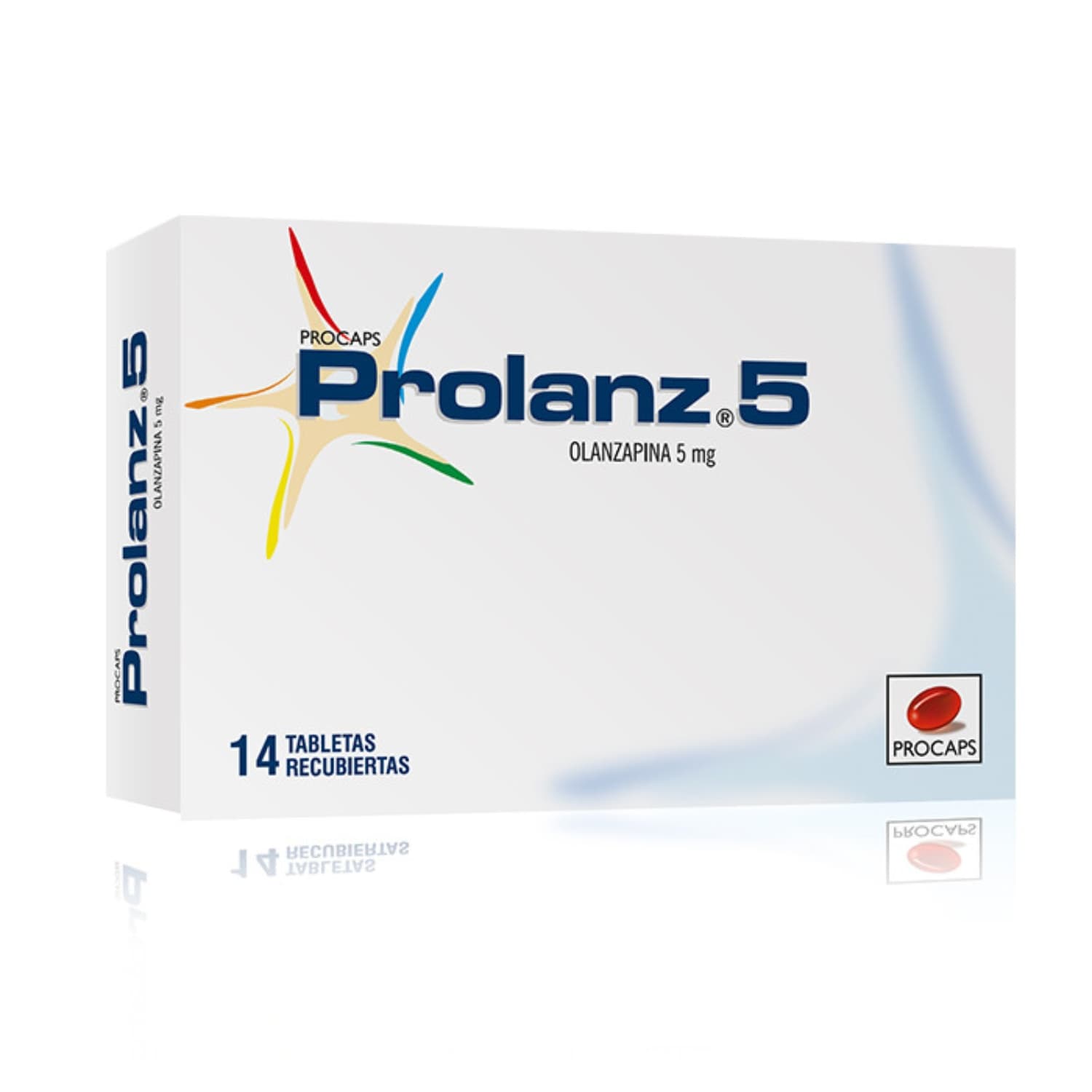 PROLANZ 5MG CJA X 14TAB CAJA X 14 TAB (OLANZAPINA 5MG)