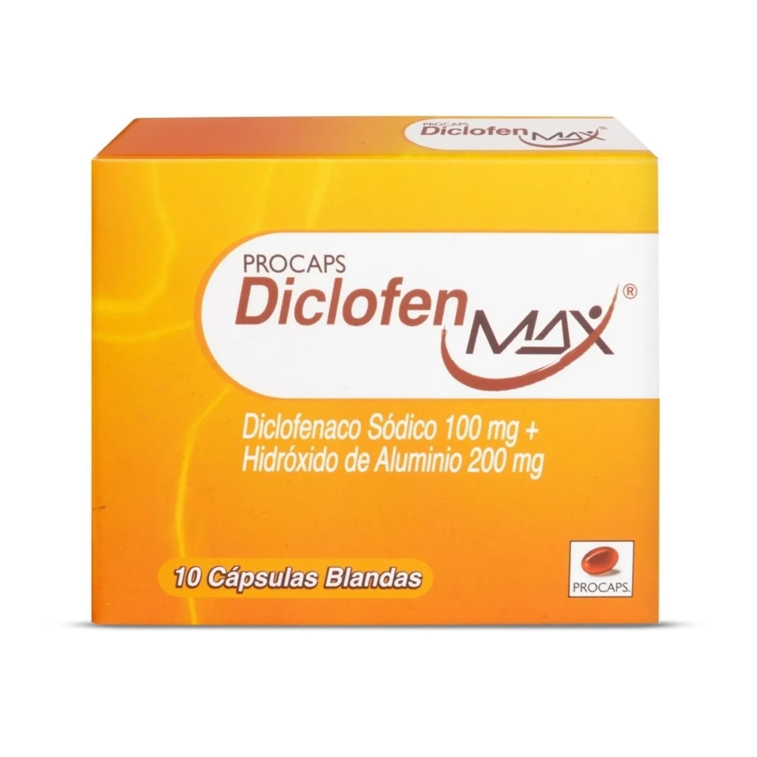 DICLOFEN MAX 200/100MG CBG CJAX10UN CAJA X 10 UN (DICLOFENACO SODICO)