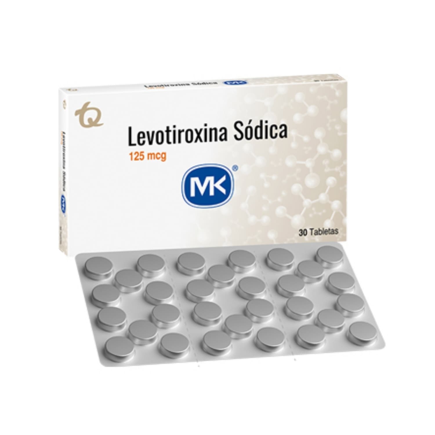 LEVOTIROXINA MK 125 MCG TAB CJX30TAB CJX30TAB (LEVOTIROXINA MK 125 MCG TAB)