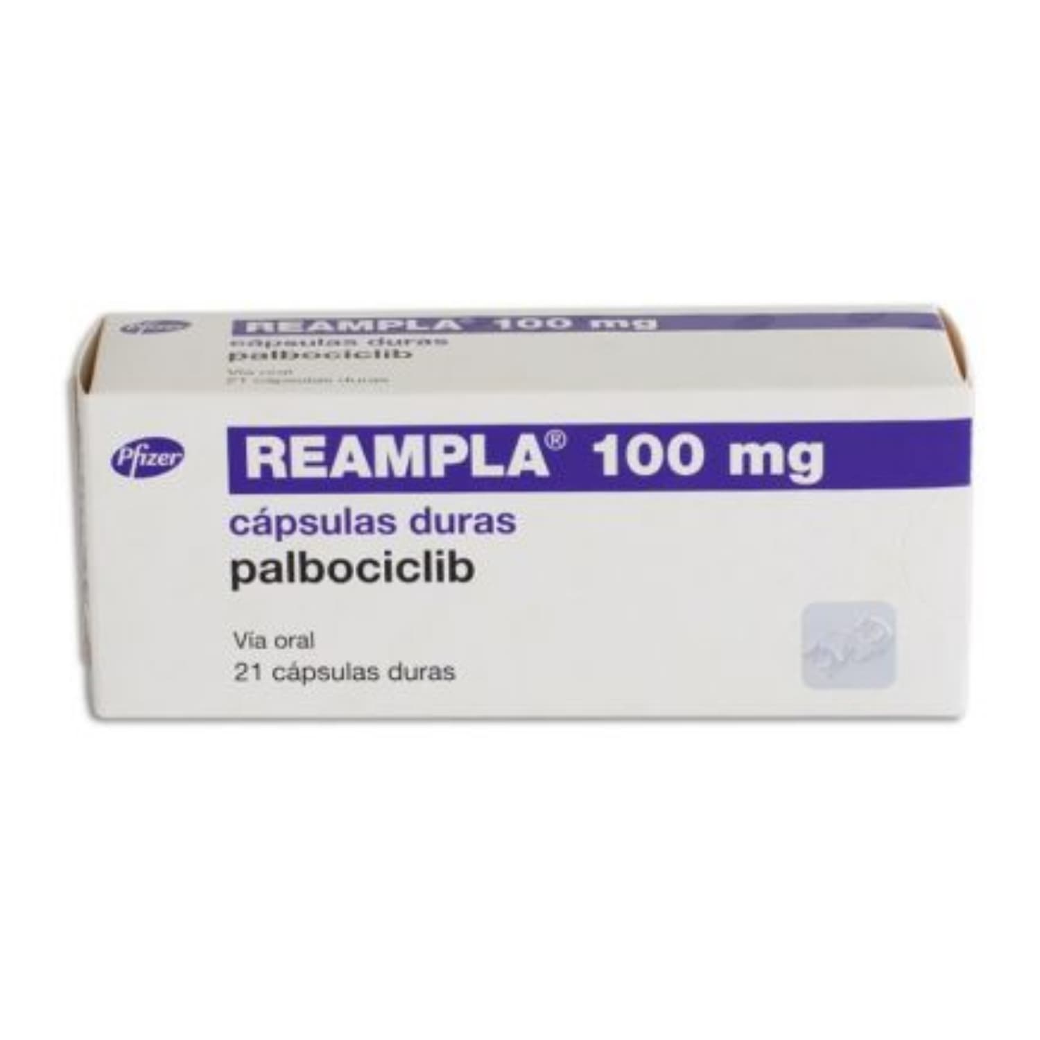 REAMPLA 100MG X 21 TABLETAS CAJA X 21 TAB (PALBOCICLIB)