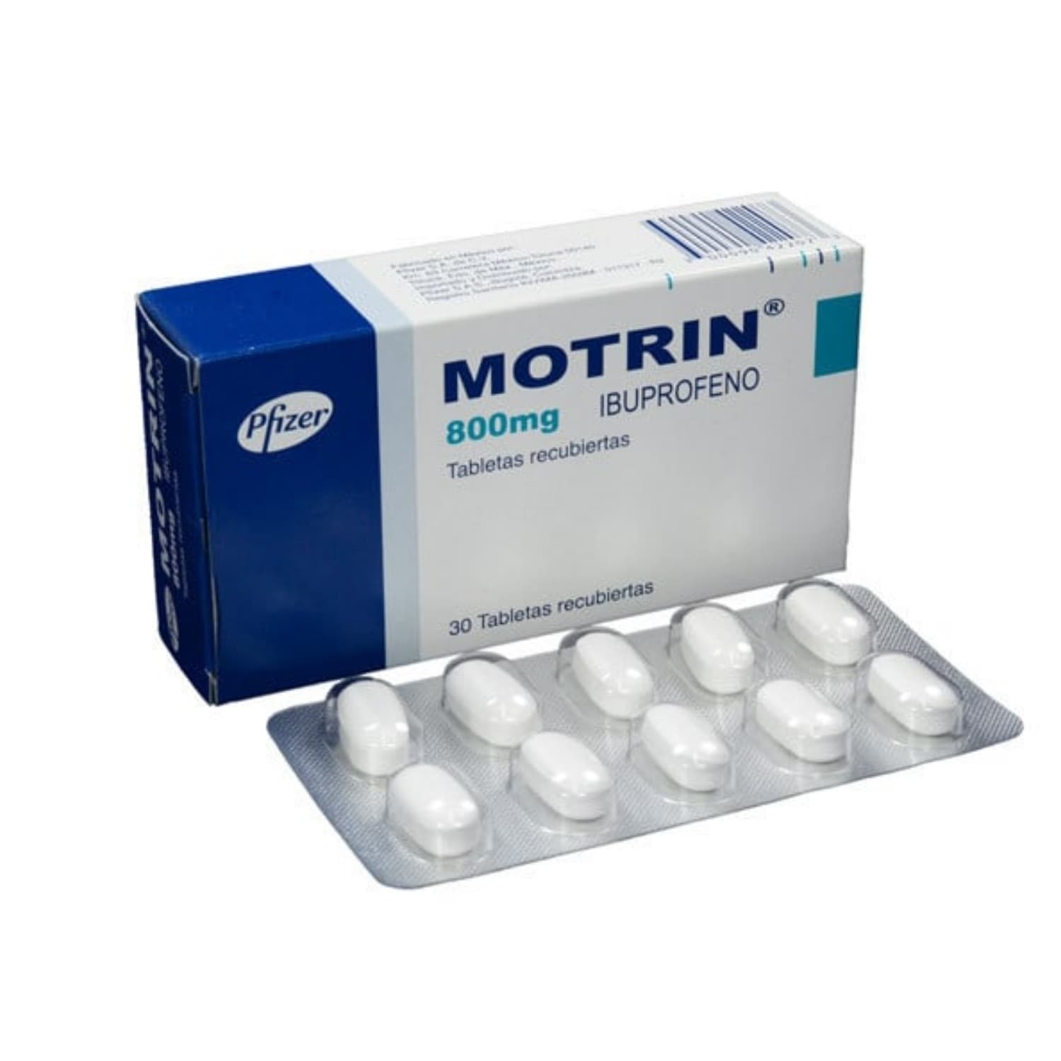 MOTRIN 800MG X 30 TABLETAS CAJA X 30 TAB (IBUPROFENO)
