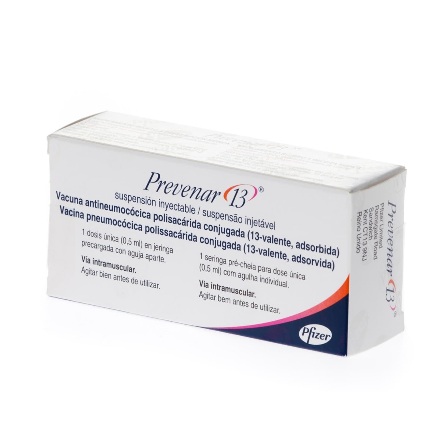 PREVENAR 13V PFS CAJ X 1 JERINGA VIDR