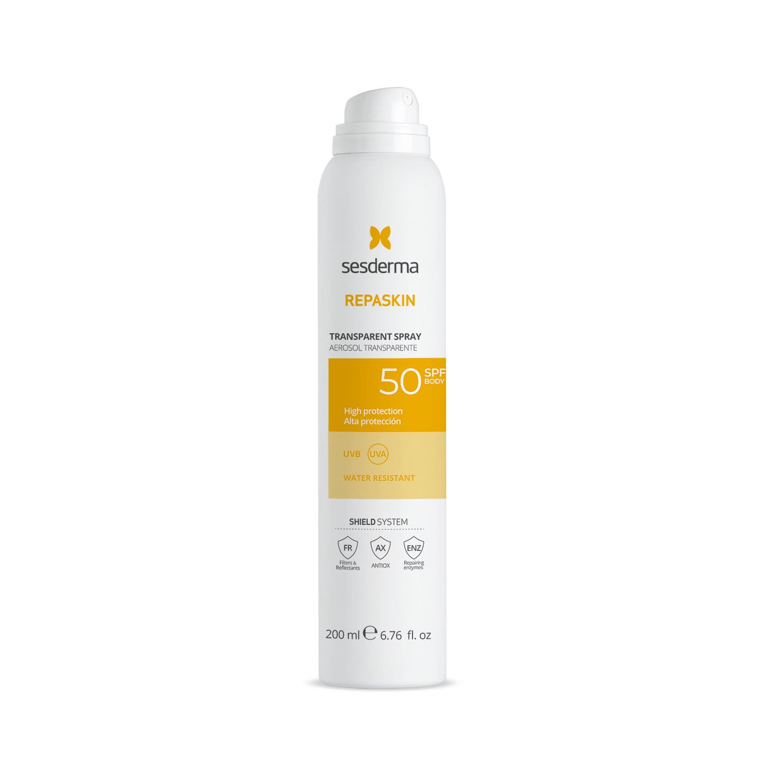 REPASKIN FOTOPROTECTOR SPF 50+ AEROSOL TRANSPARENTE FRASCO X 200 ML ()