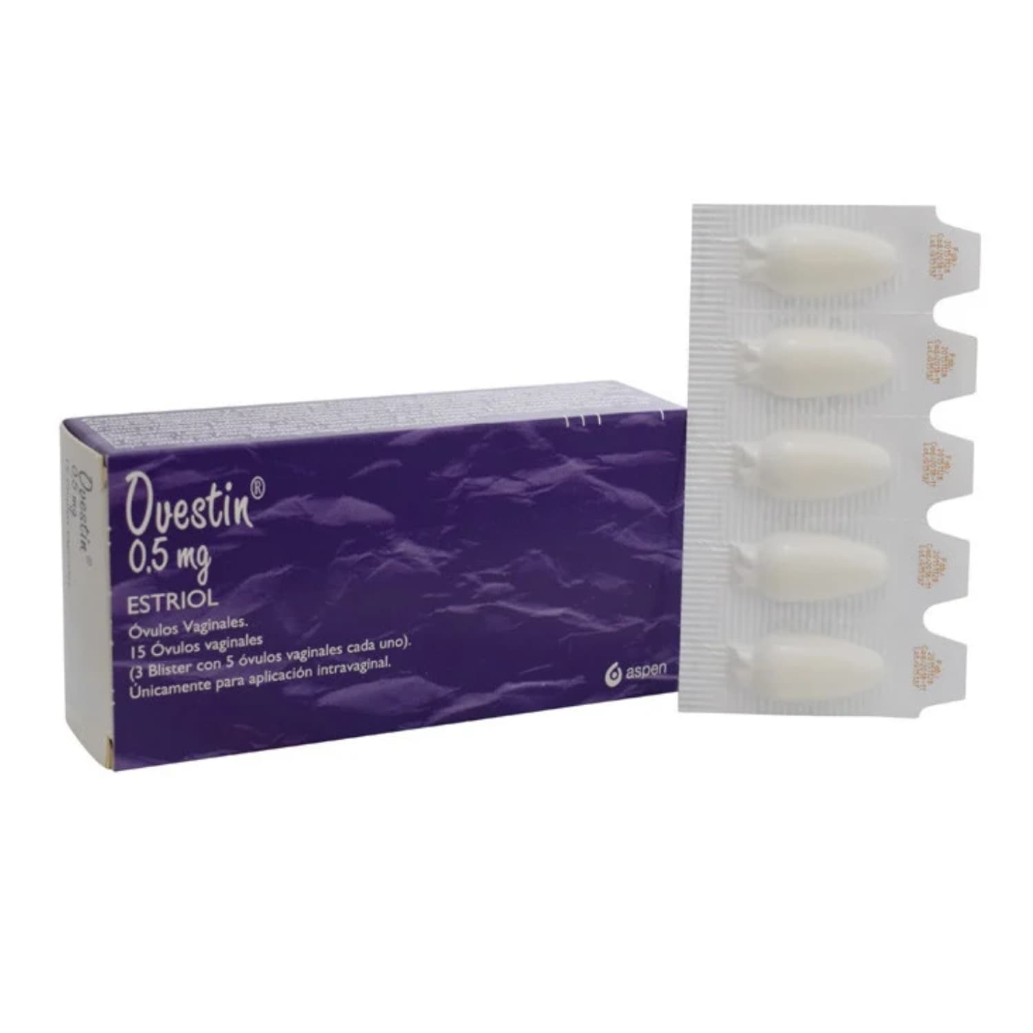 OVESTIN X 15 OVULOS VAGINALES CAJ X 15 OVULOS (ESTRIOL)