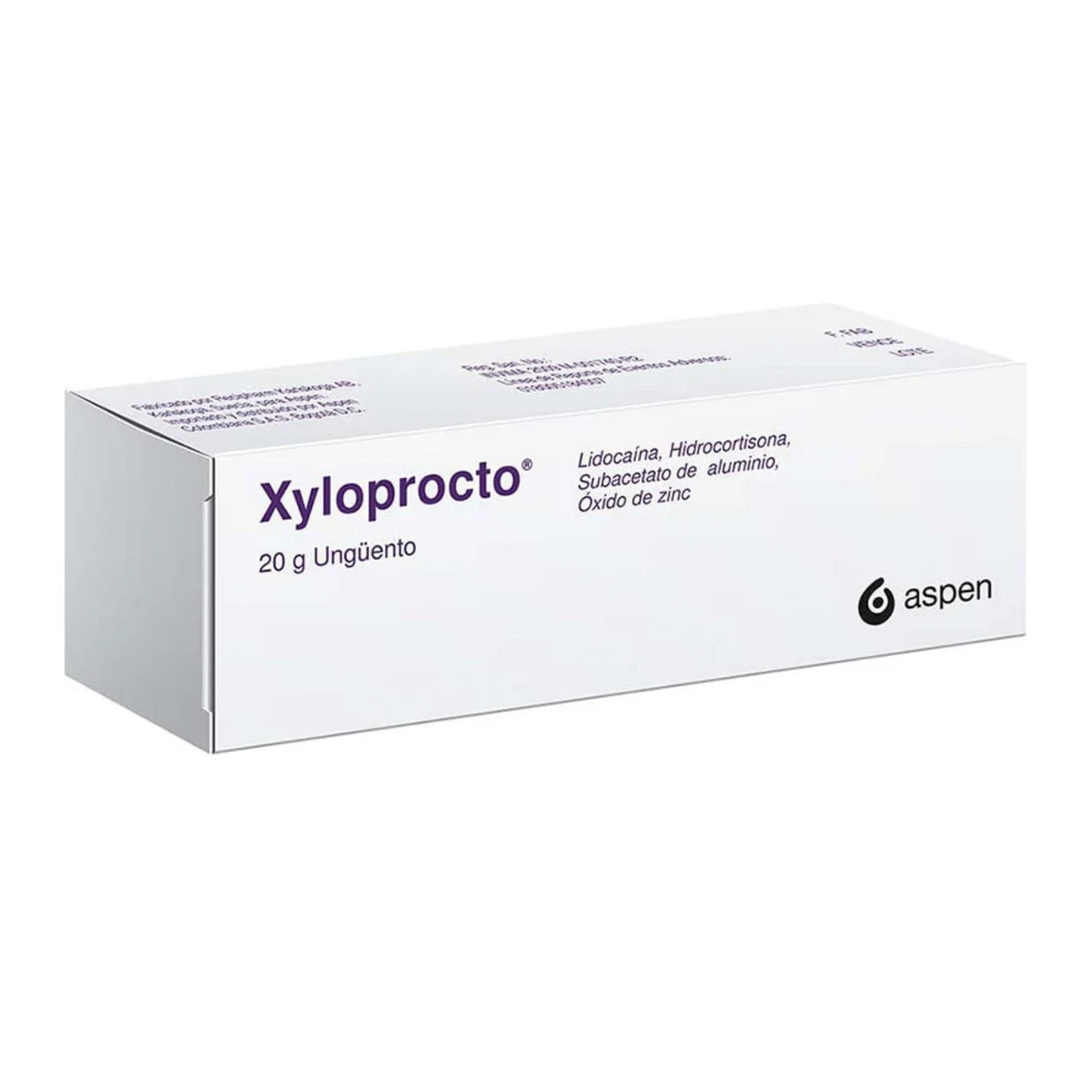 XYLOPROCTO UNGUENTO X 1 TUBO CAJ CON TUBO COLAP DE ALUMINIO X 20 G