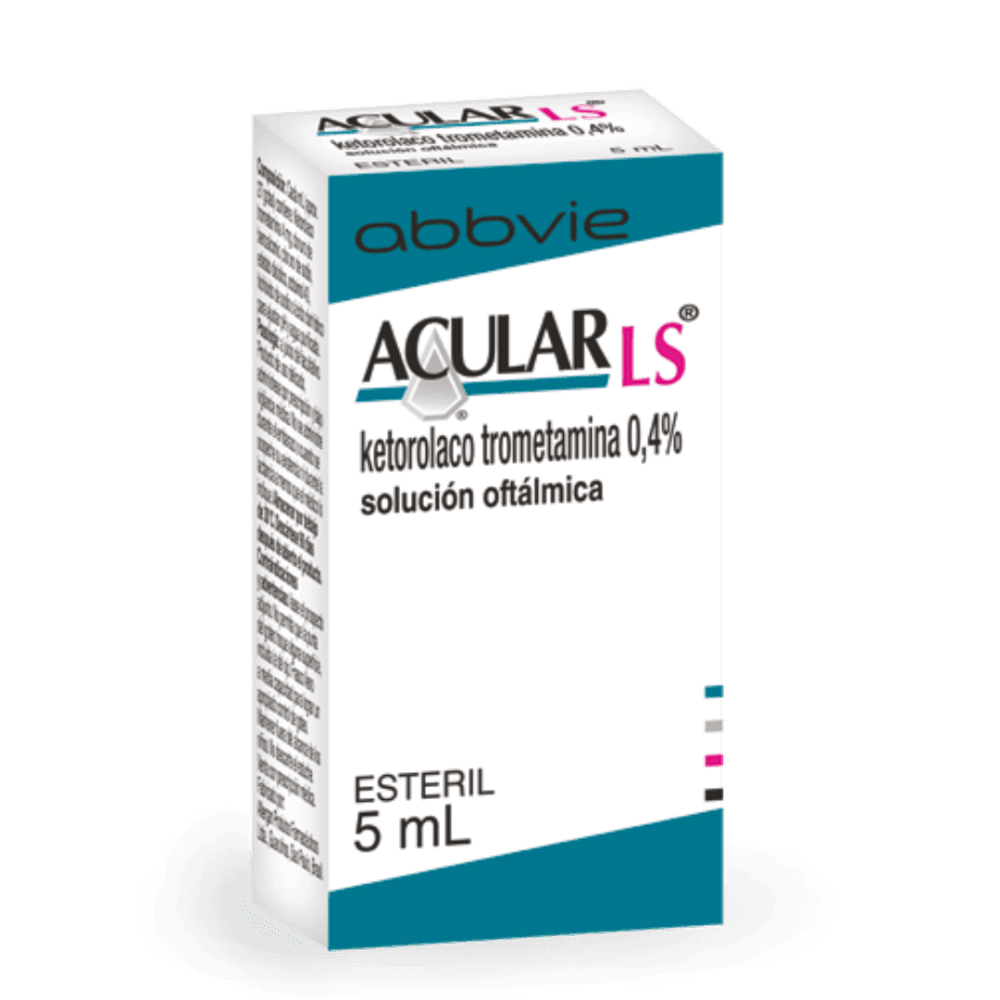 ACULAR LS 0.4% FRASCO X 5 ML (KETOROLACO)