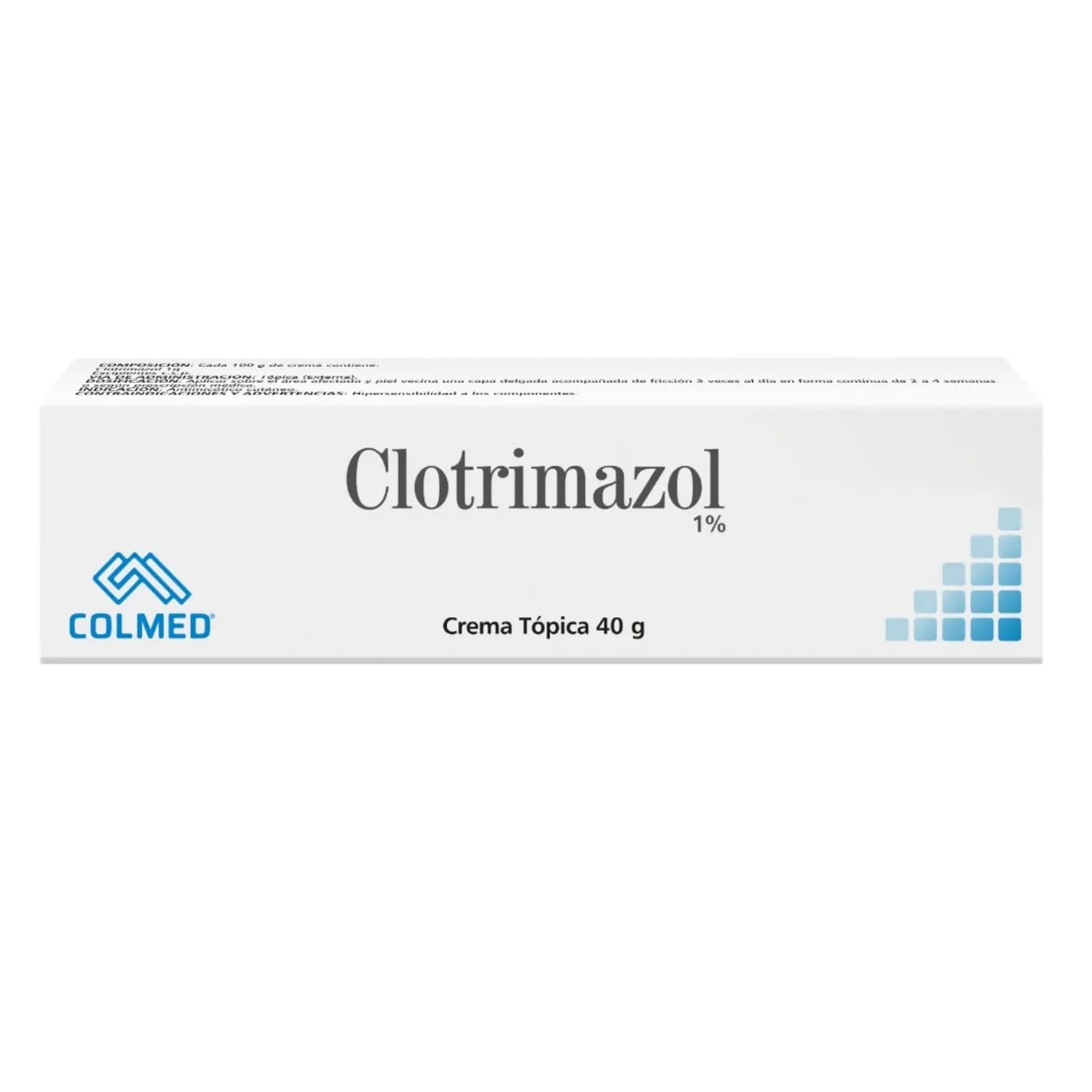 CLOTRIMAZOL CREMA TOPICA X 40 GR (CLOTRIMAZOL)
