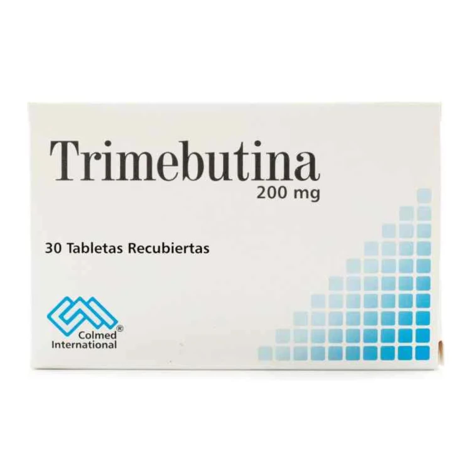 TRIMEBUTINA 200 MG CAJA X 30 TAB COLMED CJA X 30 CGB (TRIMEBUTINA)