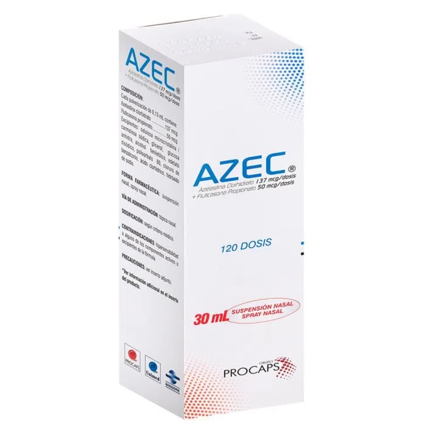 AZEC 137 MCG 50 MCG SUSPENSION NASAL DUOPACK DUOPACK (AZELASTINA+FLUTICASONA)