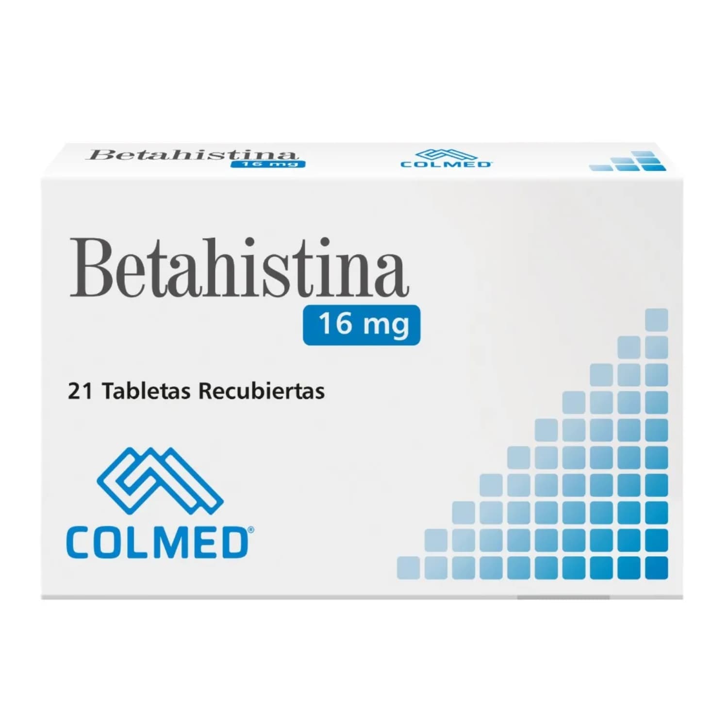 BETAHISTINA 16mg CAJA X 21 TAB (BETAHISTINA)