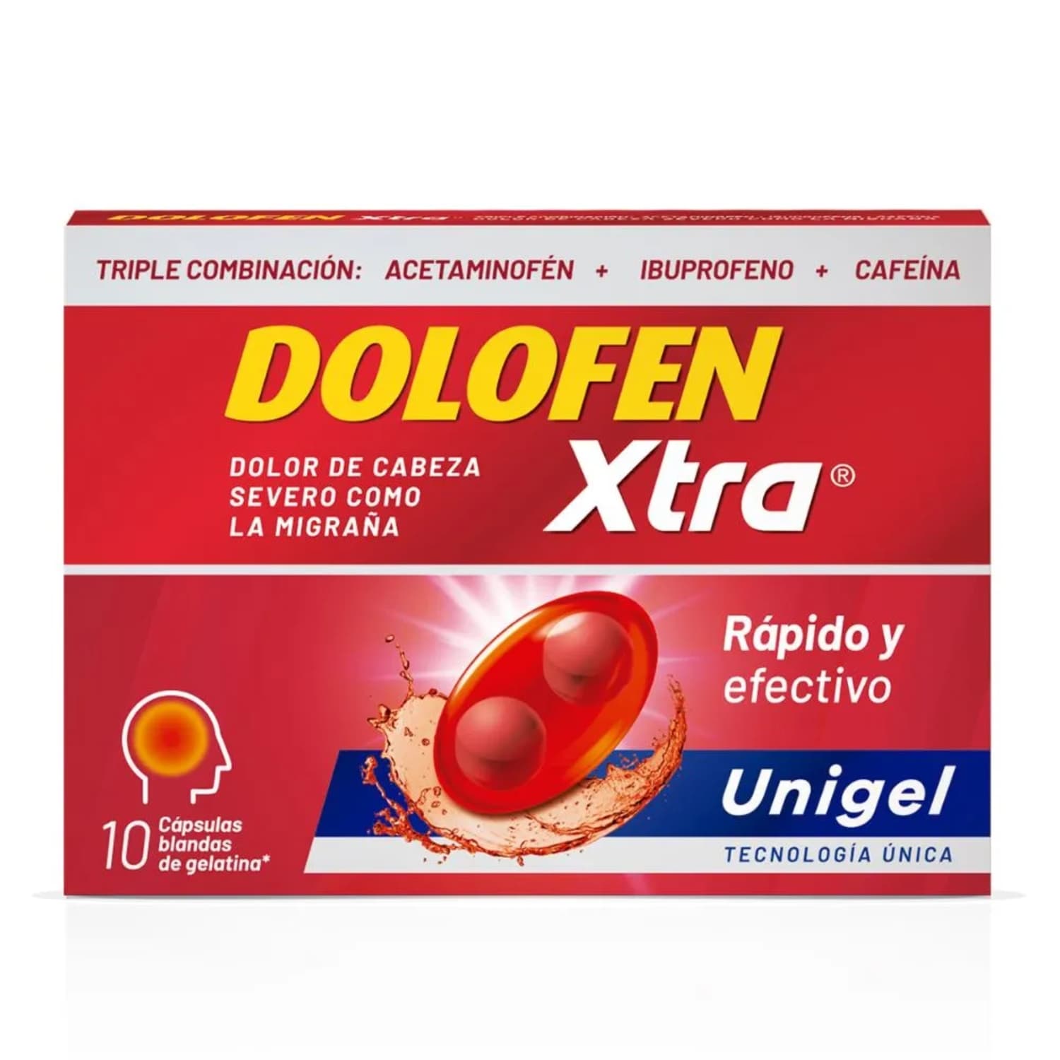 DOLOFEN EXTRA FUERTE CAJA X 10 UNI