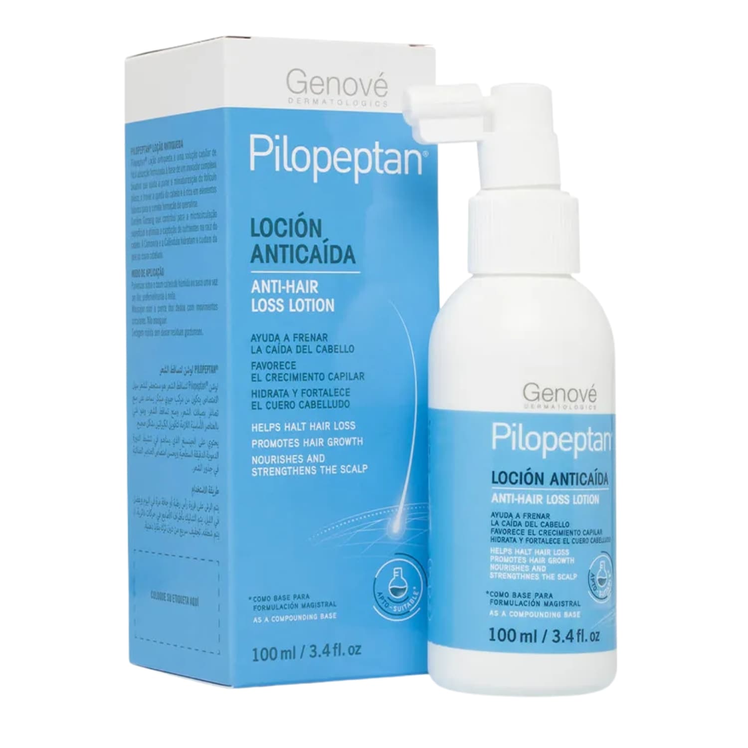 PILOPEPTAN LOC ANTICAIDA FRASCO X 100 ML