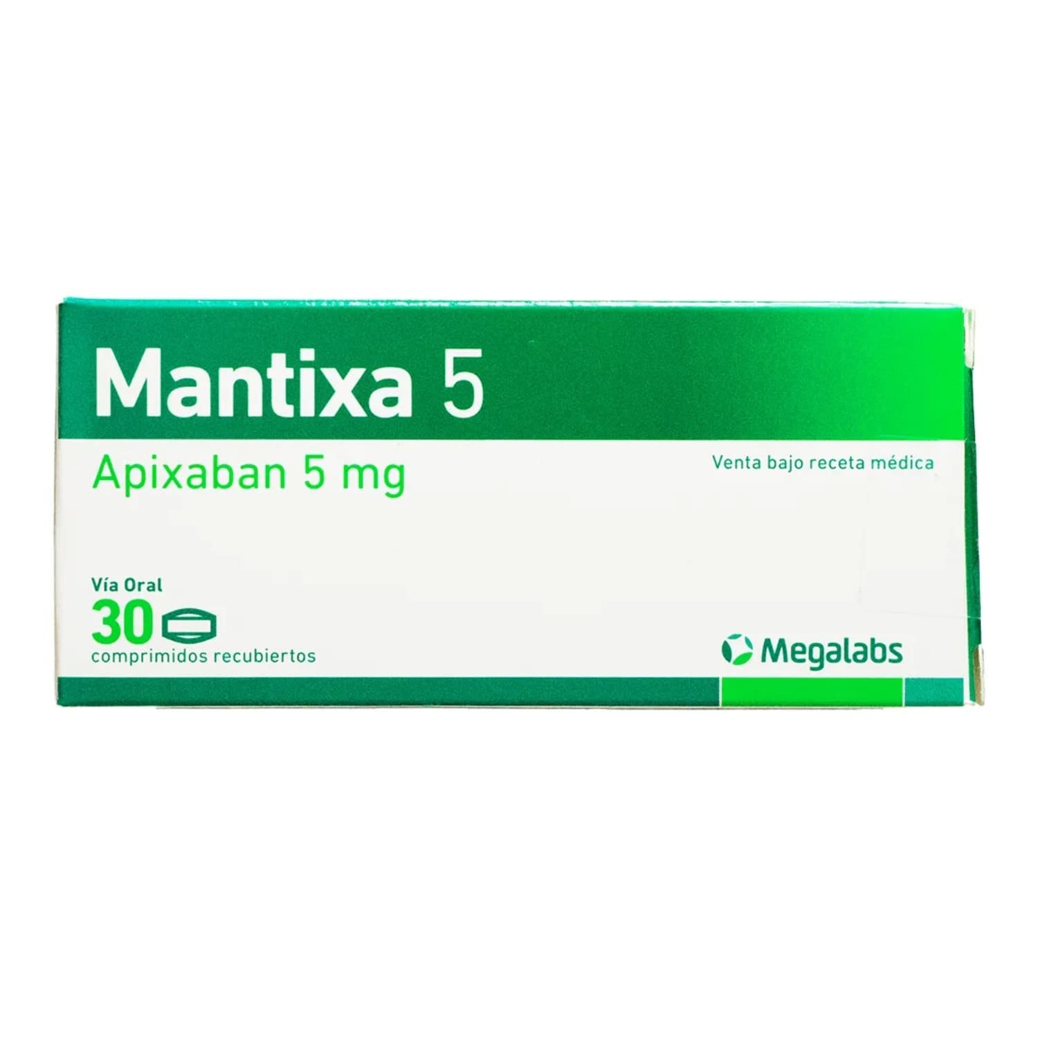 MANTIXA 5MG CAJA X 30 COM CAJA X 30 COM (APIXABAN)