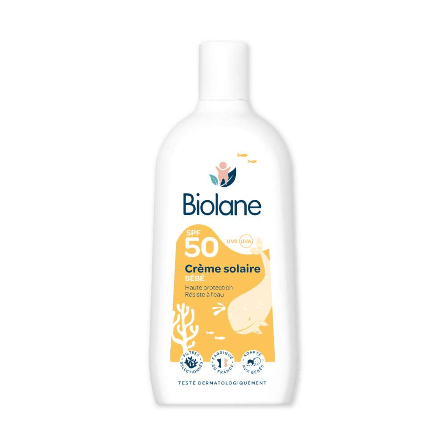 BIOLANE PROTECTOR SOLAR PARA BEBE SPF50 CREMA X 200 ML FRASCO CREMA