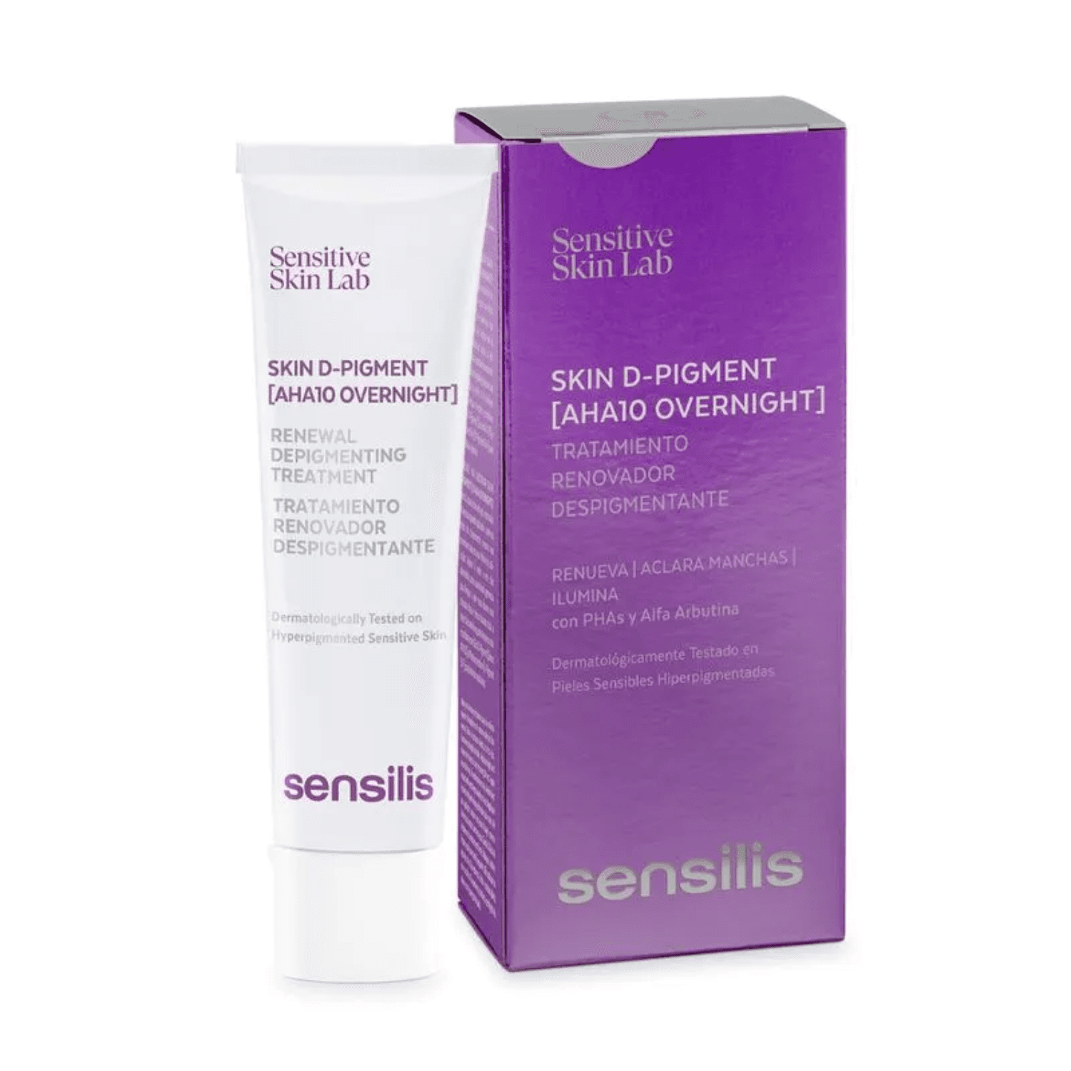 SENSILIS SKIN D-PIGMENT AHA10 OVERNIGHT TUBO X 30 ML (NA)